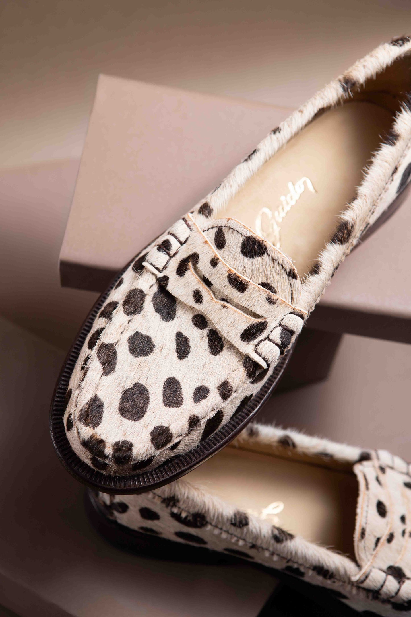 Mocasín 5379 Cheetah Beige