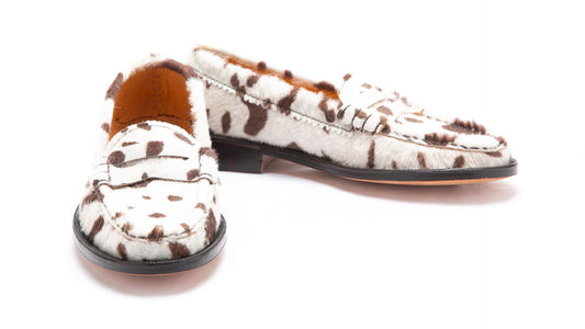 Mocasín 5379 Blanco & Marrón