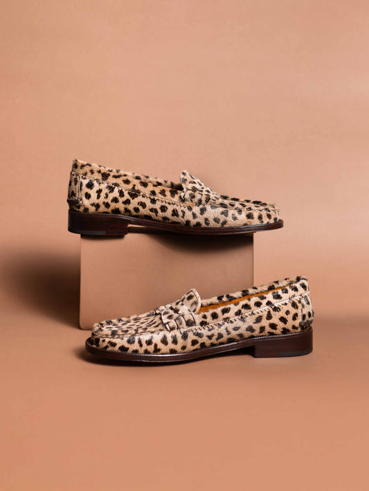 Mocasín 5379 Pelo Leopardo