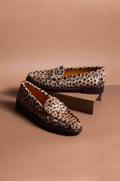 Mocasín 5379 Pelo Leopardo