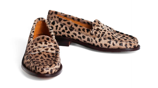 Mocasín 5379 Pelo Leopardo