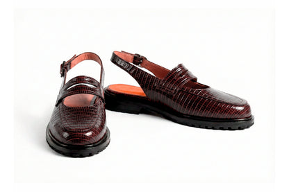 Zueco Mocasín René CR Marrón
