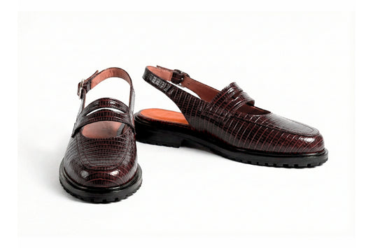 Zueco Mocasín René CR Marrón