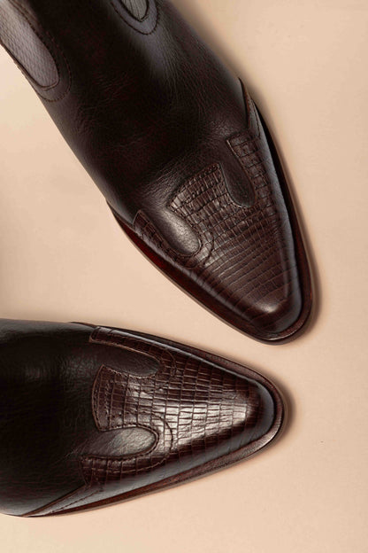 Bota Texana Toscana CR Marrón