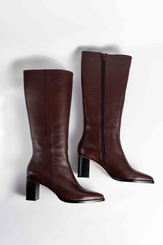 Bota Olivia Marrón