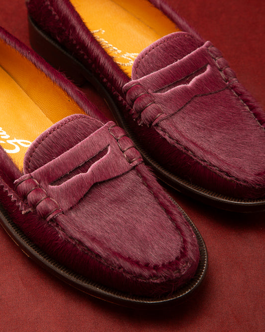 Mocasín 5379 Pelo Malbec