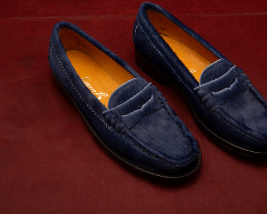 Mocasín 5379 Pelo Azul
