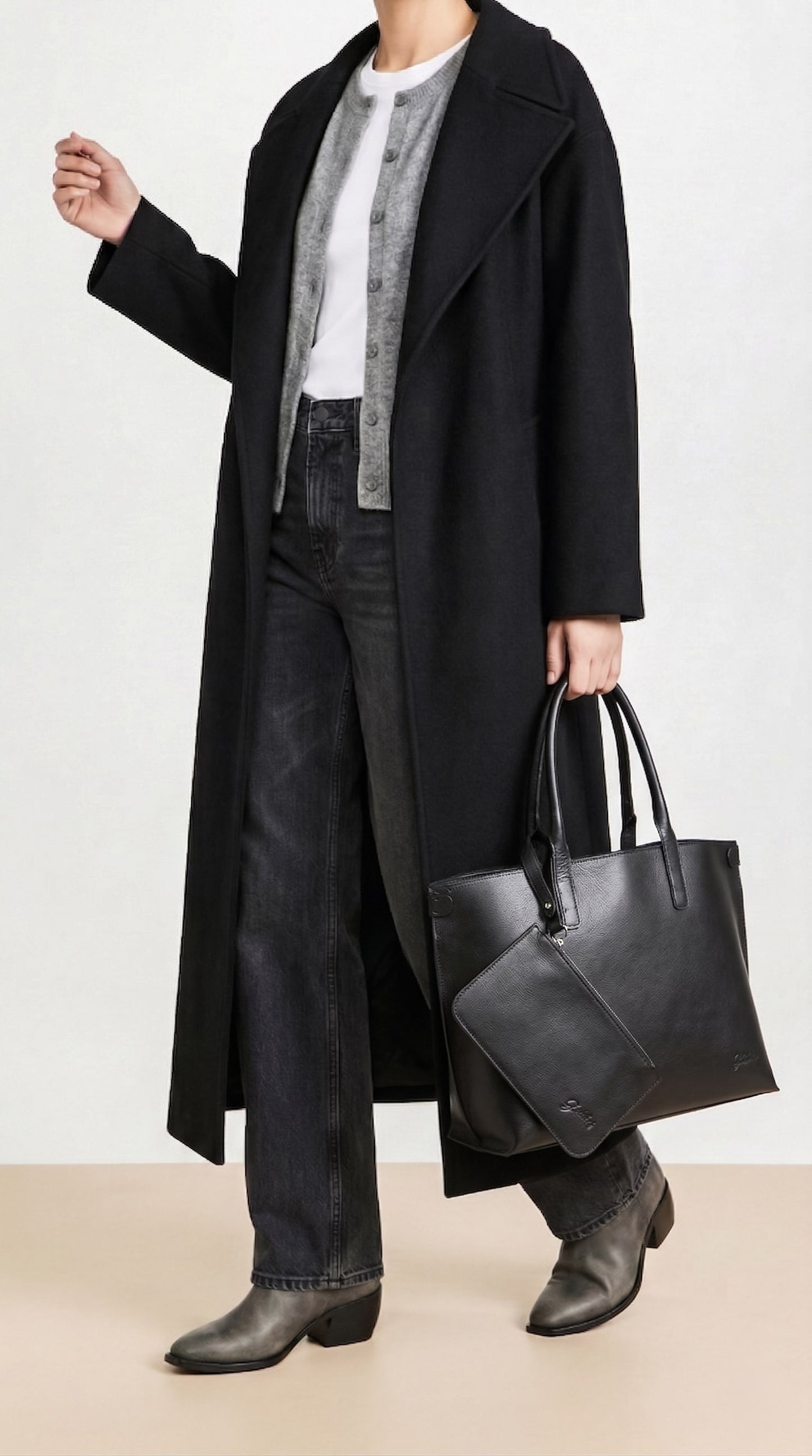 Cartera Toti Negro