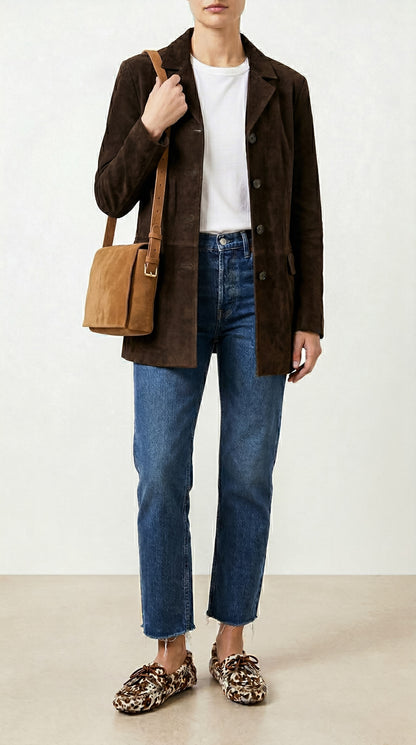 Cartera Malva Gamuza Camel