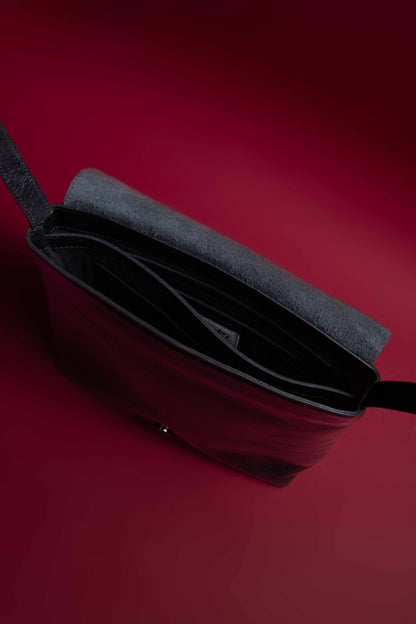 Cartera Malva Negro