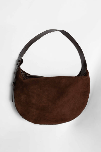 Cartera Ceibo Gamuza Marrón