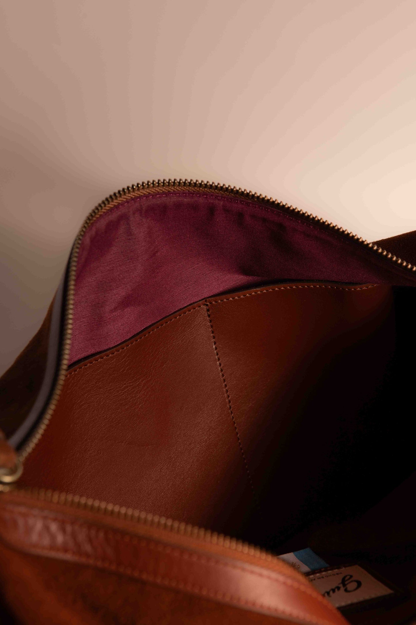 Cartera Ceibo Gamuza Habano