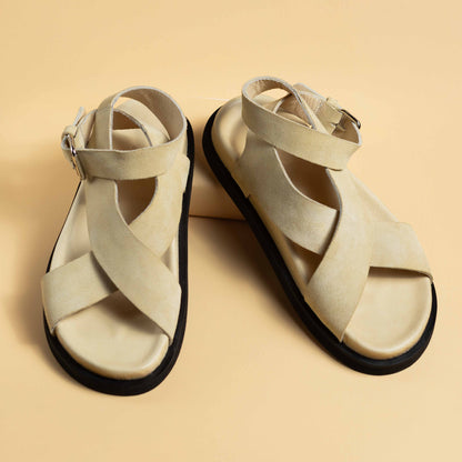 𝗣𝗥𝗘𝗩𝗘𝗡𝗧𝗔  - Sandalia Creta Matcha