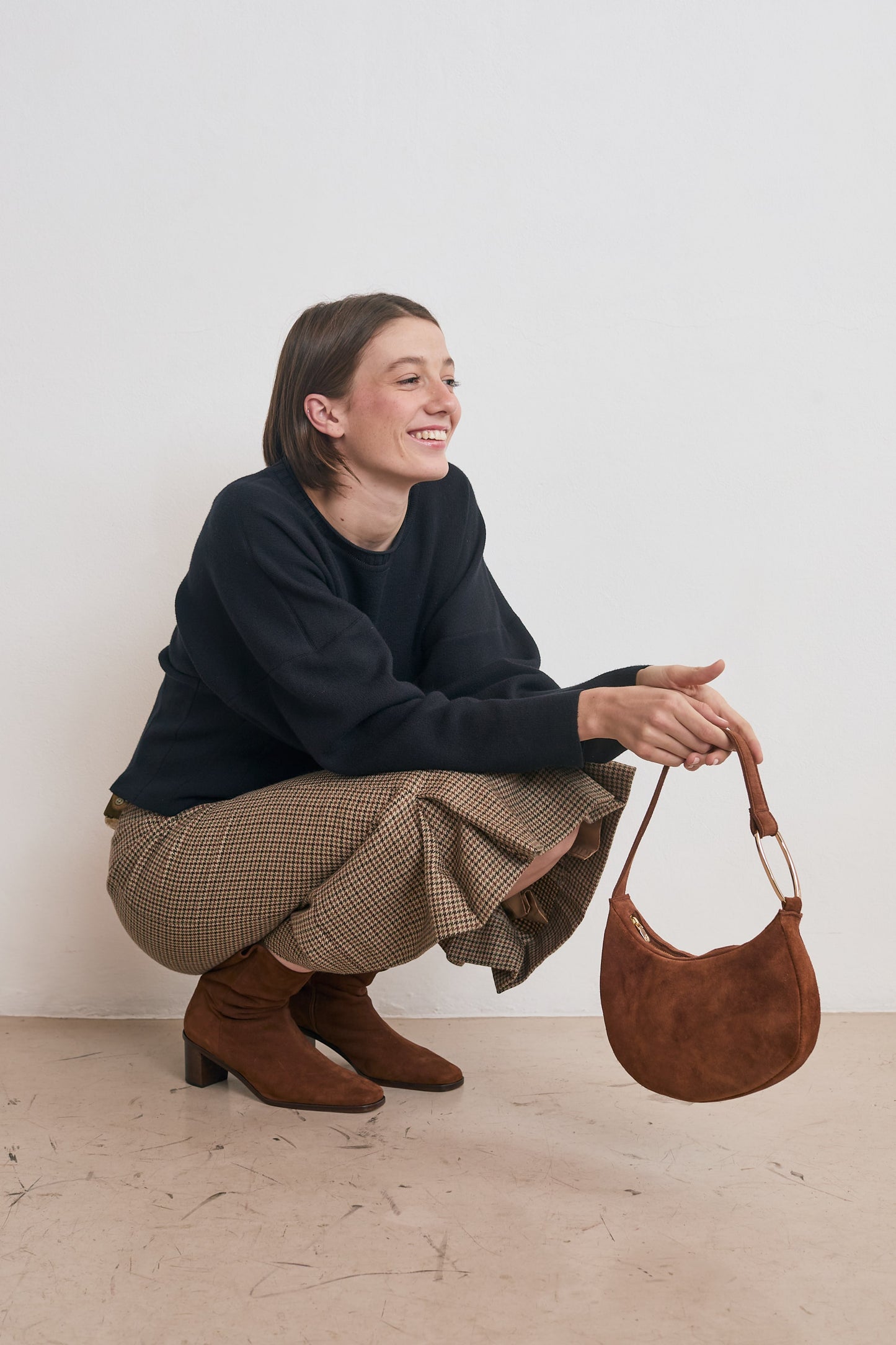 Cartera Rita Gamuza Suela