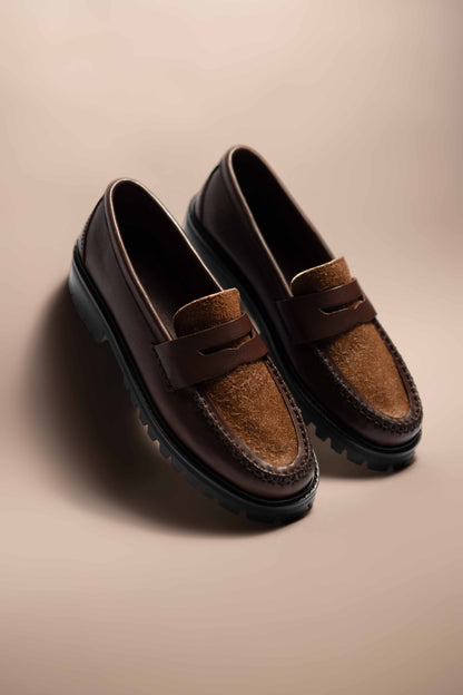 Mocasín L101 Pelo Choco