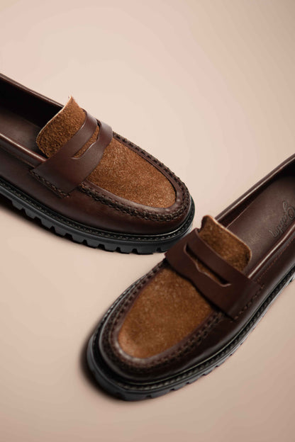 Mocasín L101 Pelo Choco