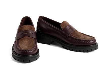Mocasín L101 Pelo Choco