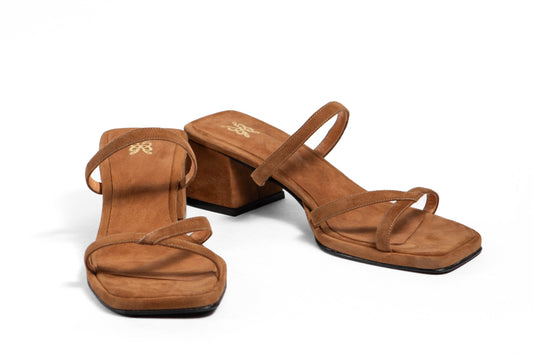 Sandalia Nimes Gamuza Coco