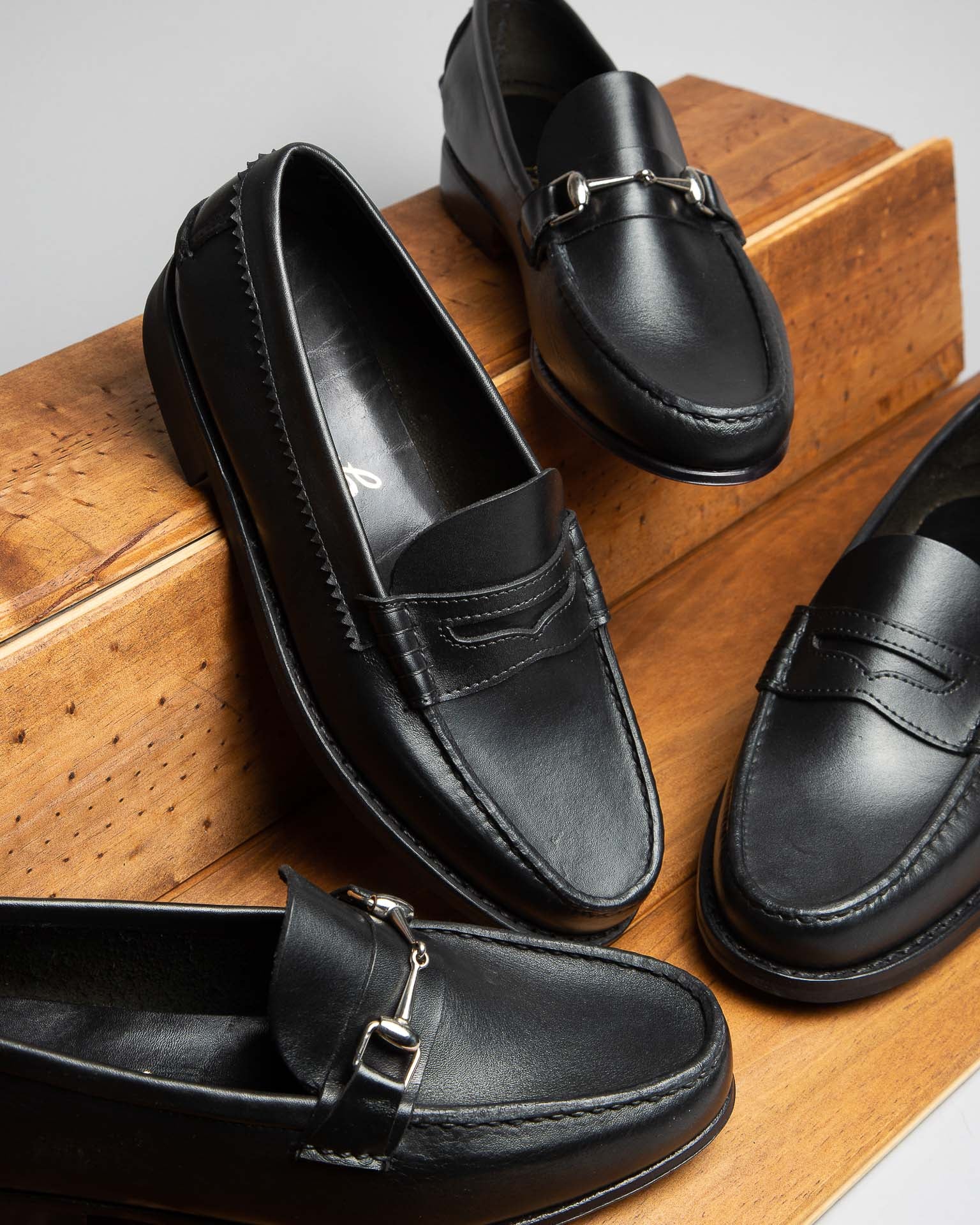 Mocasín Doble Suela de Goma 4779 Negro – Guido - Main Image