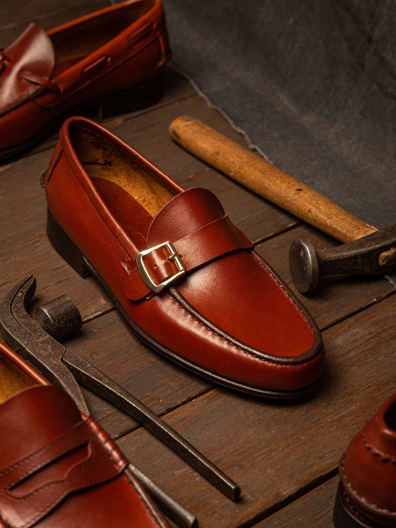 Mocasín Simple Suela 4220 Marrón – Guido - Main Image