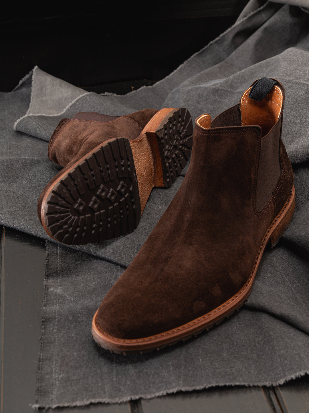 Bota B12 Gamuza Choco - 9