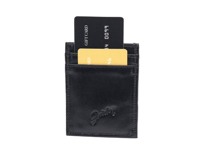 billetera porta tarjetas - Negro